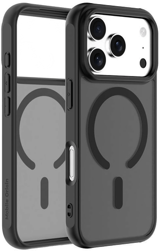 Mobile Origin Hybrid MagSafe Deksel iPhone 17 Pro Matte Black
