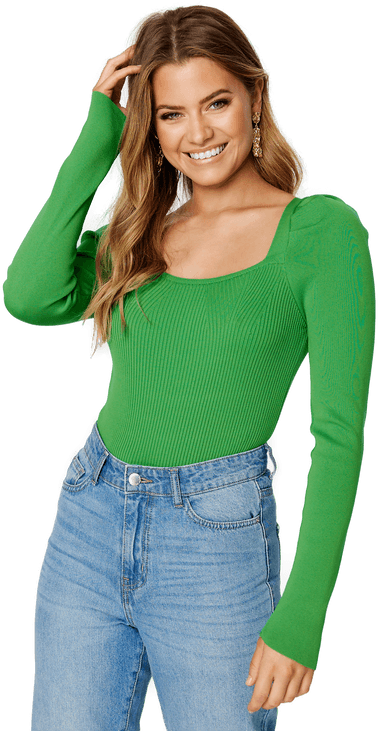 Trendyol Cajsa Puff Sleeve Top