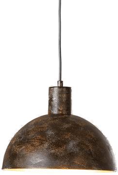 Opviq Hengelampe Kure, svartbrun, Ø 30 cm