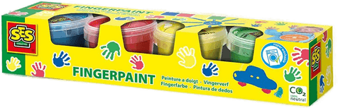 SES Creative Fingermaling 4x110ml