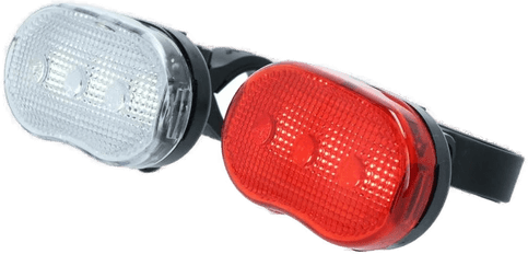 Dyto LED Sykkellyktsett 3 LED