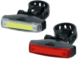 Dyto Mono LED Sykkellyktesett 25/15 lm