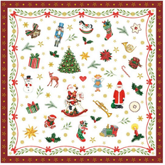 Ambiente Serviett 33x33 cm Ornaments All Over