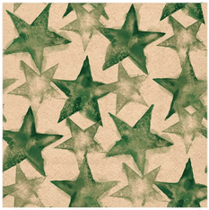 Ambiente Serviett 33x33 cm Recycled Watercolour Stars