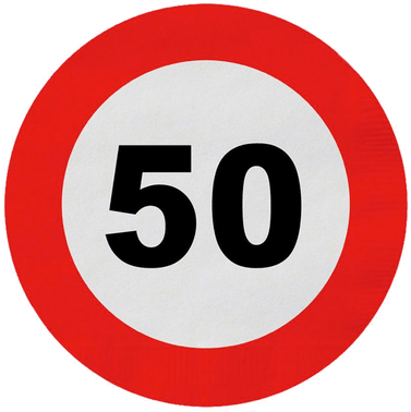 Espa Papirservietter Trafikkskilt 20-pakning