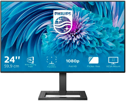 Philips E-line 241E2FD 24" LED-skjerm
