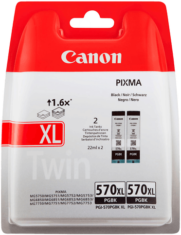 Canon PGI-570BKXL Blekkpatron Sort