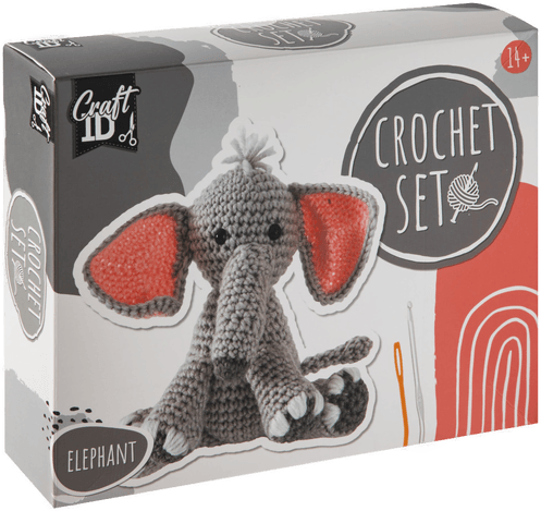 Craft Id Heklesett Elefant
