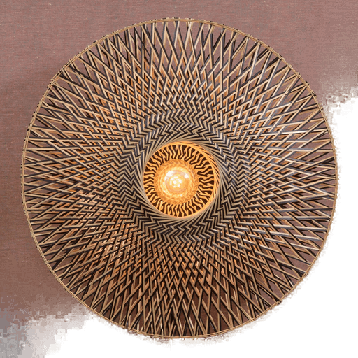 Good & Mojo Bali vegglampe Ø 87 cm