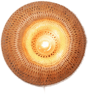 Good & Mojo vegglampe Barbados Ø 35 cm
