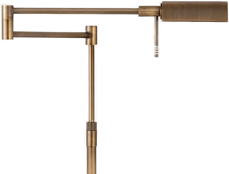 Highlight LED-gulvlampe New Bari, bronse