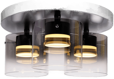 Highlight LED-taklampe Salerno, svart