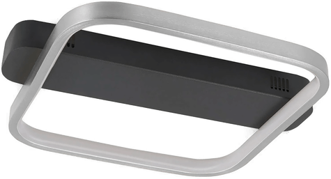 Highlight LED-taklampe Ascona, svart/nikkel