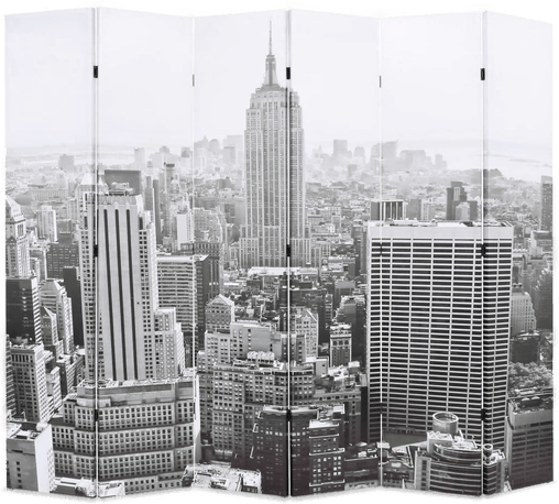 vidaXL Sammenleggbar romdeler 228x170 cm