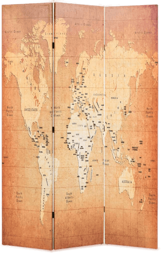 Vidaxl Sammenleggbar romdeler 120x170 cm