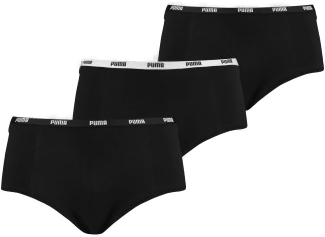 Puma Iconic Cotton Mini Shorts Svart