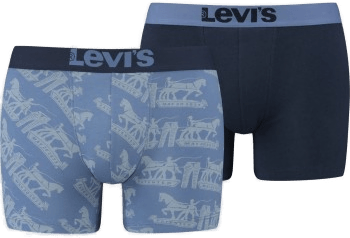 Levis 2P Base Seasonal Boxer Blå