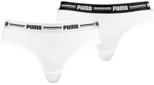 Puma Truser 2P Logo Waistband Hvit