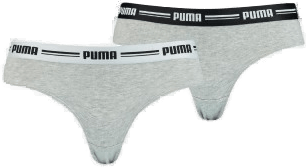 Puma Truser 2P Logo Waistband Grå