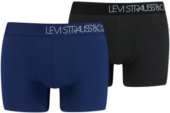 Levis Base Boomer Piquee Boxer Blå
