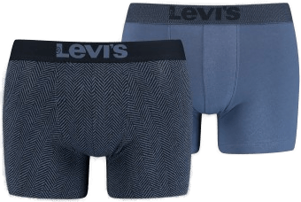 Levis 2P Base Herringbone Boxer Blå