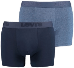 Levis 3P Premium Boxer Hvit/Marine Large