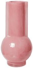 Hkliving glassvase 25 cm Flamingo pink