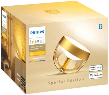 Philips Hue Iris LED-bordlampe, gull