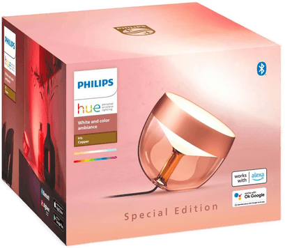 Philips Hue Iris LED-bordlampe, kobber