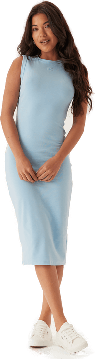 Calvin Klein Jeans Sl Ctn Contour Midi Dress