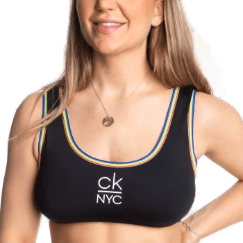 Calvin Klein Pride Bralette Bikini Svart