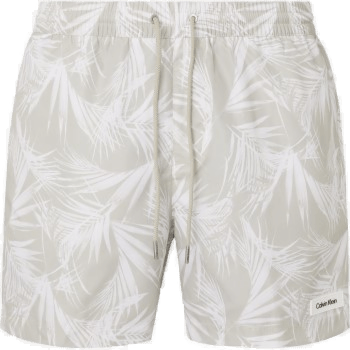 Calvin Klein Badebukser Core Solids Hvit/Grå