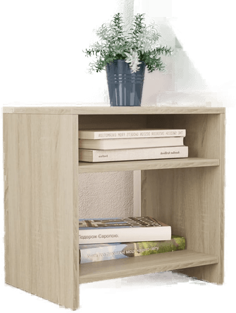 Vidaxl Nattbord sonoma eik 40x30x40 cm