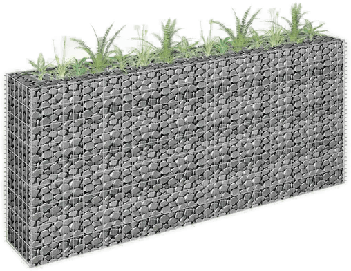 Vidaxl Gabion høybed 180x30x90 cm