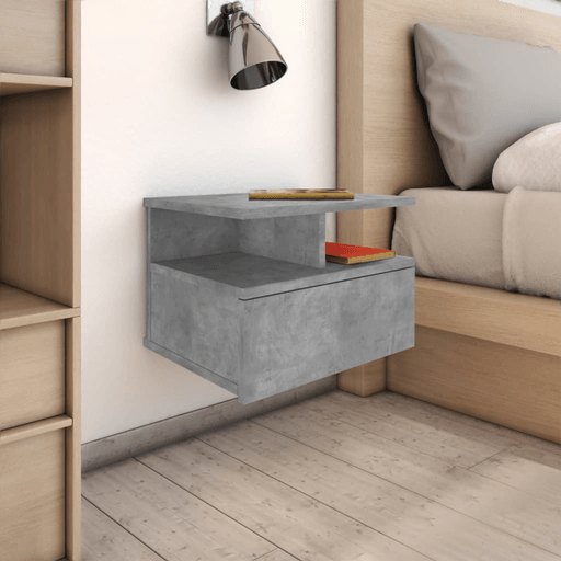 Vidaxl Flytende nattbord 40x31x27 cm