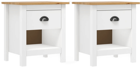 Vidaxl Nattbord Hill 46x35 cm