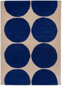 Marimekko Isot Kvitet ullteppe 250x350 cm