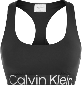 Calvin Klein Medium Impact Sports Bra Svart