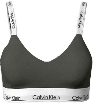 Calvin Klein Modern Cotton Light Lined Bralette Oliven
