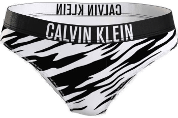 Calvin Klein Classic Print Bikini Bottom Zebra
