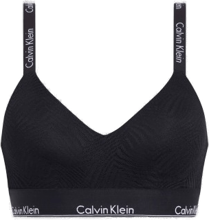 Calvin Klein Modern Lace Bralette Svart