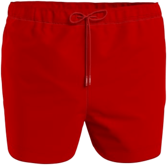Tommy Hilfiger Badebukser Solid Rød