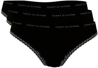 Tommy Hilfiger Lace Brief 3P Svart