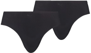 Puma 2P Women Plain Brief Svart