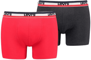 Levis Sportswear Logo Base Boxer Grå/Rød XX-Large