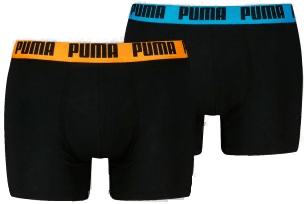 Puma Everyday Basic Boxer Svart/Oransje