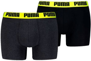 Puma Everyday Basic Boxer Svart/Gul