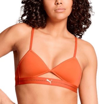 Puma Cut Out Triangle Top Oransje
