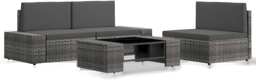 Vidaxl Hagesofagruppe 4 deler