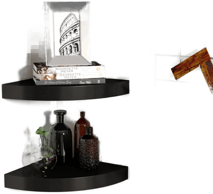 Vidaxl Flytende vegghyller 25x25 cm